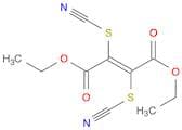 2-Butenedioic acid, 2,3-dithiocyanato-, diethyl ester, (E)-