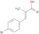 2-Propenoic acid, 3-(4-bromophenyl)-2-methyl-, (E)-
