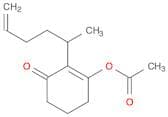 2-Cyclohexen-1-one, 3-(acetyloxy)-2-(1-methyl-4-pentenyl)-