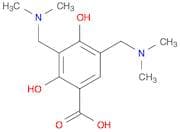 Benzoic acid, 3,5-bis[(dimethylamino)methyl]-2,4-dihydroxy-