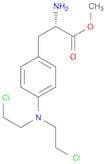 methyl (2S)-2-amino-3-[4-[bis(2-chloroethyl)amino]phenyl]propanoate