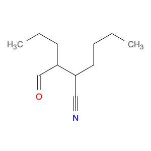 Hexanenitrile, 2-butyl-3-formyl-