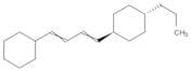 Cyclohexane, 1-(4-cyclohexyl-1,3-butadienyl)-4-propyl-, trans-