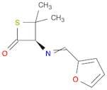 2-Thietanone, 3-[(2-furanylmethylene)amino]-4,4-dimethyl-, (R)-