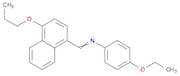Benzenamine, 4-ethoxy-N-[(4-propoxy-1-naphthalenyl)methylene]-