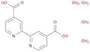 [2,2'-Bipyridine]-4,4'-dicarboxylic acid, tetrahydrate