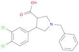 3-Pyrrolidinecarboxylicacid, 4-(3,4-dichlorophenyl)-1-(phenylmethyl)-