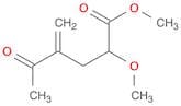 Hexanoic acid, 2-methoxy-4-methylene-5-oxo-, methyl ester