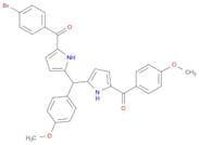 METHANONE, [5-[[5-(4-BROMOBENZOYL)-1H-PYRROL-2-YL](4-METHOXYPHENYL)METHYL]-1H-PYRROL-2-YL](4-METHO…
