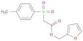 Acetic acid, [(4-methylphenyl)sulfonyl]-, 2-furanylmethyl ester