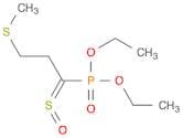 Phosphonic acid, [3-(methylthio)-1-sulfinylpropyl]-, diethyl ester