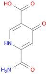 3-Pyridinecarboxylic acid, 6-(aminocarbonyl)-1,4-dihydro-4-oxo-
