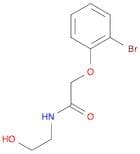 Acetamide, 2-(2-bromophenoxy)-N-(2-hydroxyethyl)-