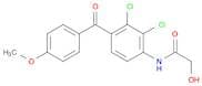 Acetamide, N-[2,3-dichloro-4-(4-methoxybenzoyl)phenyl]-2-hydroxy-