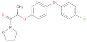Isoxazolidine, 2-[2-[4-(4-chlorophenoxy)phenoxy]-1-oxopropyl]-