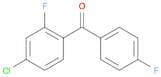 Methanone, (4-chloro-2-fluorophenyl)(4-fluorophenyl)-