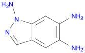 1H-Indazole-1,5,6-triamine