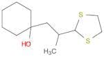 Cyclohexanol, 1-[2-(1,3-dithiolan-2-yl)propyl]-