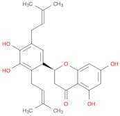 4H-1-Benzopyran-4-one,2-[3,4-dihydroxy-2,5-bis(3-methyl-2-buten-1-yl)phenyl]-2,3-dihydro-5,7-dihyd…