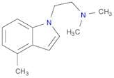 1H-Indole-1-ethanamine, N,N,4-trimethyl-