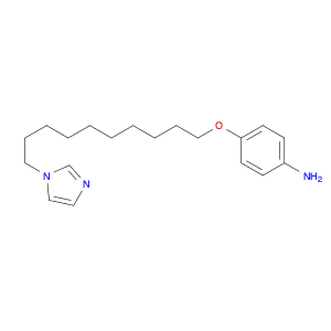 Benzenamine, 4-[[10-(1H-imidazol-1-yl)decyl]oxy]-