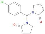 2-Pyrrolidinone, 1,1'-[(4-chlorophenyl)methylene]bis-