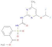Methyl 2-(N-((4-(difluoromethoxy)-6-methylpyrimidin-2-yl)carbamoyl)sulfamoyl)benzoate
