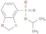 1,3-Benzoxathiole-4-sulfonic acid, 1-methylethyl ester