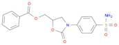 Benzenesulfonamide, 4-[5-[(benzoyloxy)methyl]-2-oxo-3-oxazolidinyl]-