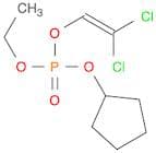 Phosphoric acid, cyclopentyl 2,2-dichloroethenyl ethyl ester