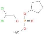 Phosphoric acid, cyclopentyl 2,2-dichloroethenyl methyl ester