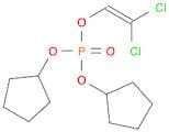Phosphoric acid, dicyclopentyl 2,2-dichloroethenyl ester