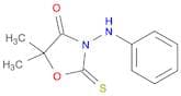 4-Oxazolidinone, 5,5-dimethyl-3-(phenylamino)-2-thioxo-