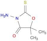 4-Oxazolidinone, 3-amino-5,5-dimethyl-2-thioxo-
