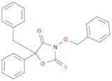 4-Oxazolidinone, 5-phenyl-3-(phenylmethoxy)-5-(phenylmethyl)-2-thioxo-