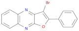 3-Bromo-2-phenylfuro[2,3-b]quinoxaline