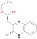 2(1H)-Quinoxalinone, 3-(2-ethoxy-2-hydroxyethenyl)-