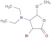 2(3H)-Furanone, 3-bromo-4-(diethylamino)dihydro-5-methoxy-