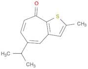 8H-Cyclohepta[b]thiophen-8-one, 2-methyl-5-(1-methylethyl)-