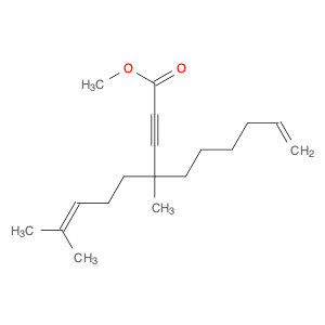 9-Decen-2-ynoic acid, 4-methyl-4-(4-methyl-3-pentenyl)-, methyl ester
