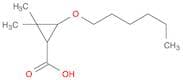 Cyclopropanecarboxylic acid, 3-(hexyloxy)-2,2-dimethyl-