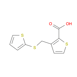 2-Thiophenecarboxylic acid, 3-[(2-thienylthio)methyl]-