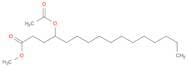 Hexadecanoic acid, 4-(acetyloxy)-, methyl ester
