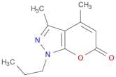 Pyrano[2,3-c]pyrazol-6(1H)-one, 3,4-dimethyl-1-propyl-