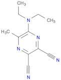 2,3-Pyrazinedicarbonitrile, 5-(diethylamino)-6-methyl-