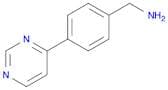 (4-(Pyrimidin-4-yl)phenyl)methanamine
