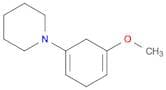 Piperidine, 1-(5-methoxy-1,4-cyclohexadien-1-yl)-