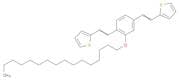 Thiophene, 2,2'-[[2-(hexadecyloxy)-1,4-phenylene]di-2,1-ethenediyl]bis-