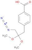 Benzoic acid, 4-(3-azido-2,2-dimethoxypropyl)-