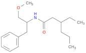 Hexanamide, 3-ethyl-N-[1-(methoxymethyl)-2-phenylethyl]-